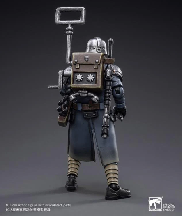 Warhammer 40K Death Korps of Krieg Veteran Squad Guardsman Communication Specialist 1/18 Scale Figure - Image 3