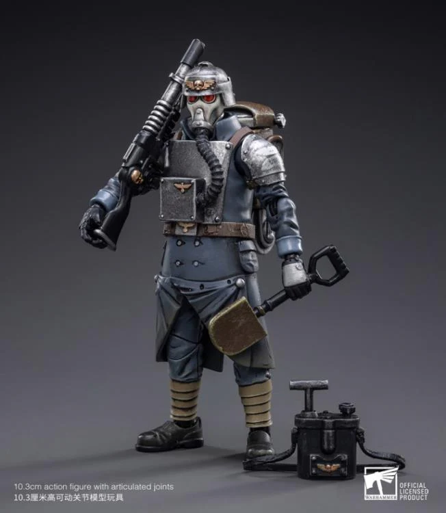 Warhammer 40K Death Korps of Krieg Veteran Squad Guardsman Demolitions Specialist 1/18 Scale Action Figure - Image 2