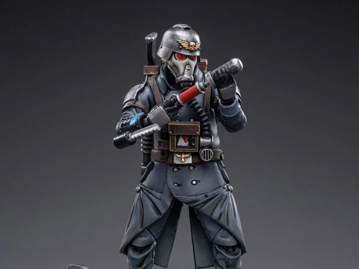 Warhammer 40K Death Korps of Krieg Veteran Squad Guardsman Medic 1/18 Scale Figure