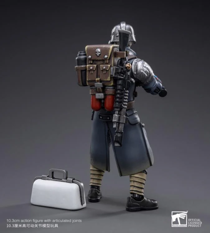 Warhammer 40K Death Korps of Krieg Veteran Squad Guardsman Medic 1/18 Scale Figure - Image 3