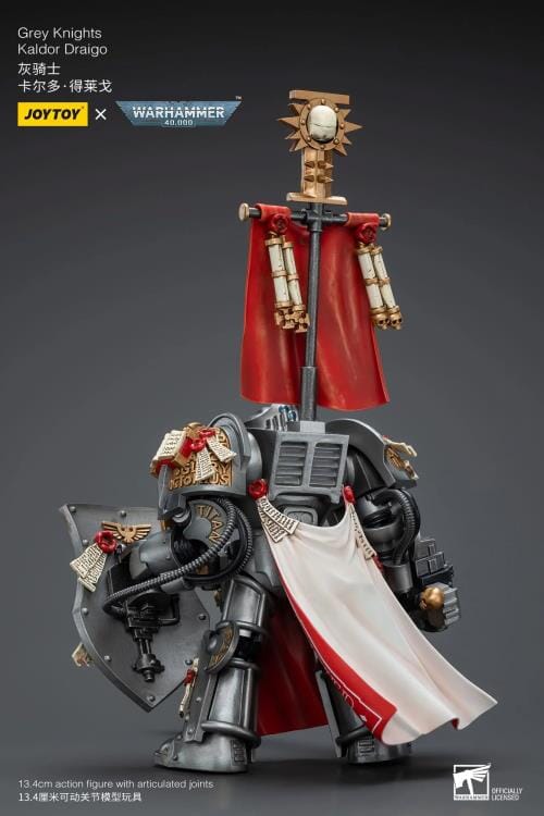 Warhammer 40k Grey Knights Kaldor Draigo 1/18 Scale Action Figure - Image 10