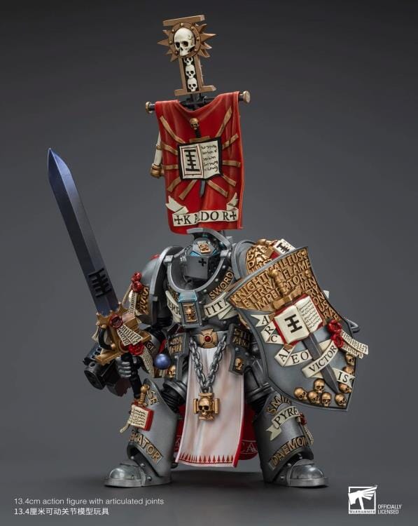Warhammer 40k Grey Knights Kaldor Draigo 1/18 Scale Action Figure - Image 7