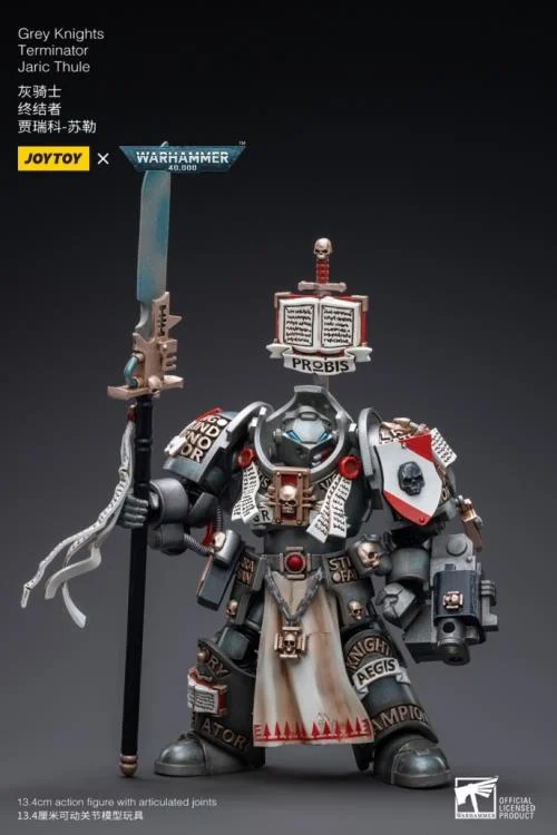 Warhammer 40K Grey Knights Terminator Jaric Thule 1/18 Scale Action Figure - Image 2