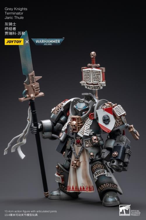 Warhammer 40K Grey Knights Terminator Jaric Thule 1/18 Scale Action Figure - Image 3