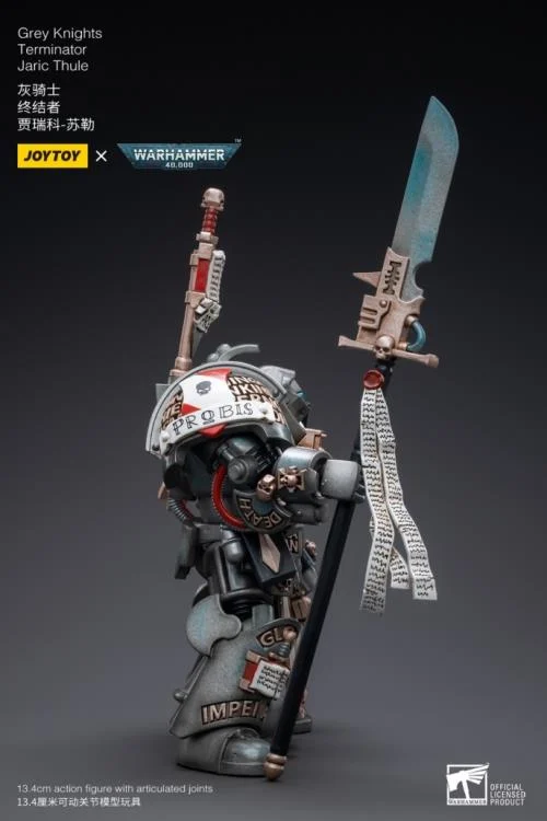 Warhammer 40K Grey Knights Terminator Jaric Thule 1/18 Scale Action Figure - Image 6