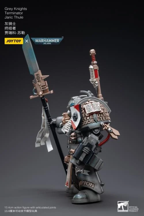 Warhammer 40K Grey Knights Terminator Jaric Thule 1/18 Scale Action Figure - Image 8