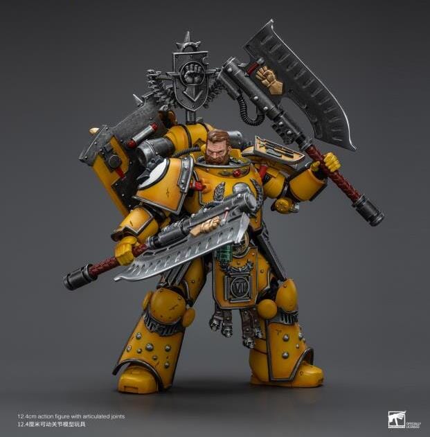 Warhammer 40k Imperial Fists Fafnir Rann 1/18 Scale Figure - Image 2