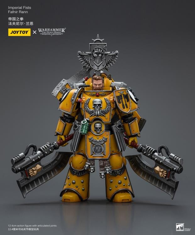 Warhammer 40k Imperial Fists Fafnir Rann 1/18 Scale Figure - Image 3