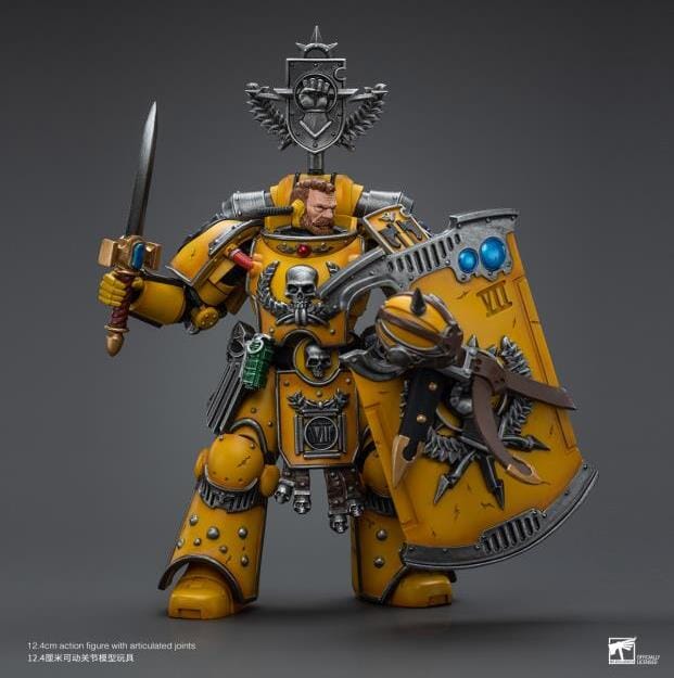Warhammer 40k Imperial Fists Fafnir Rann 1/18 Scale Figure - Image 5