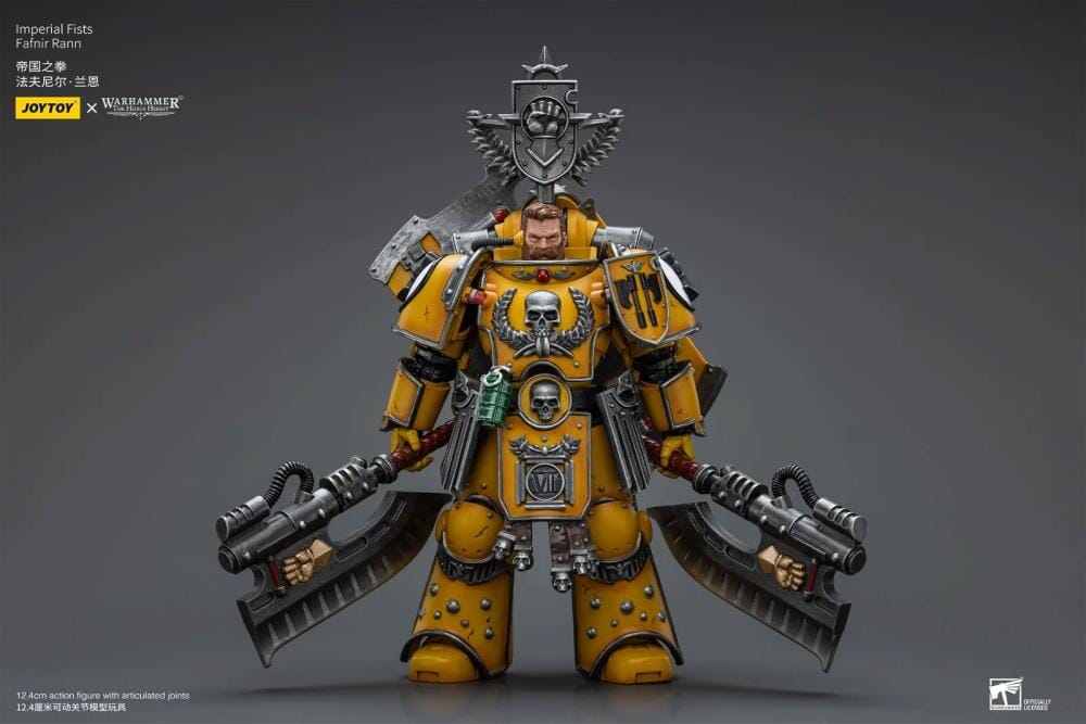 Warhammer 40k Imperial Fists Fafnir Rann 1/18 Scale Figure - Image 7