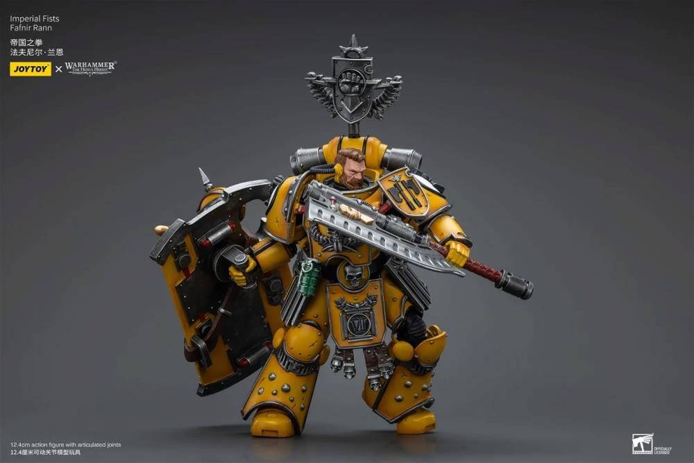 Warhammer 40k Imperial Fists Fafnir Rann 1/18 Scale Figure - Image 9
