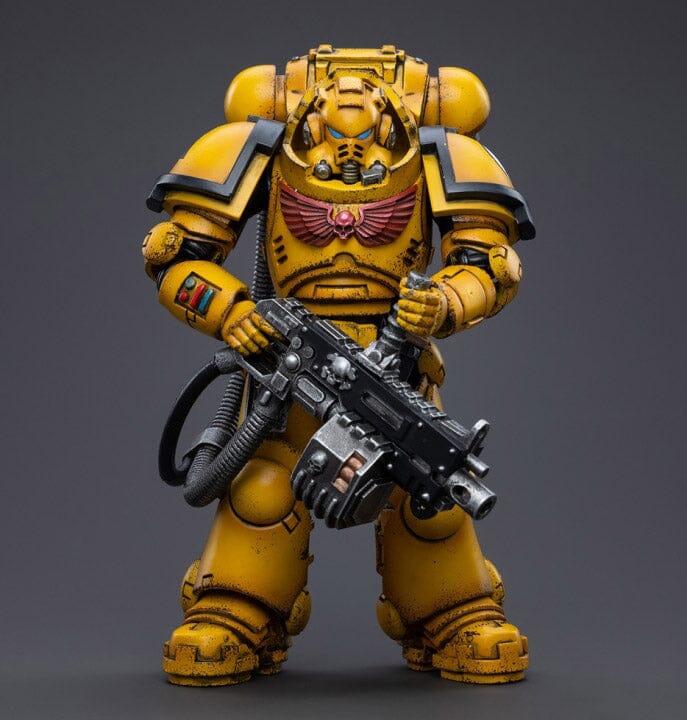 Warhammer 40K Imperial Fists Heavy Intercessors 01 1/18 Scale Figure - Image 2