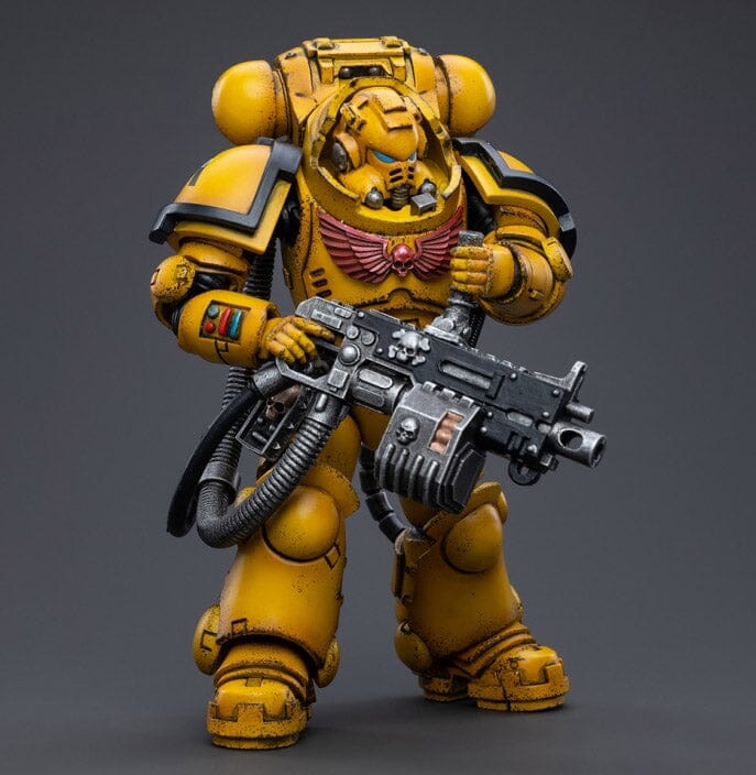 Warhammer 40K Imperial Fists Heavy Intercessors 01 1/18 Scale Figure - Image 3