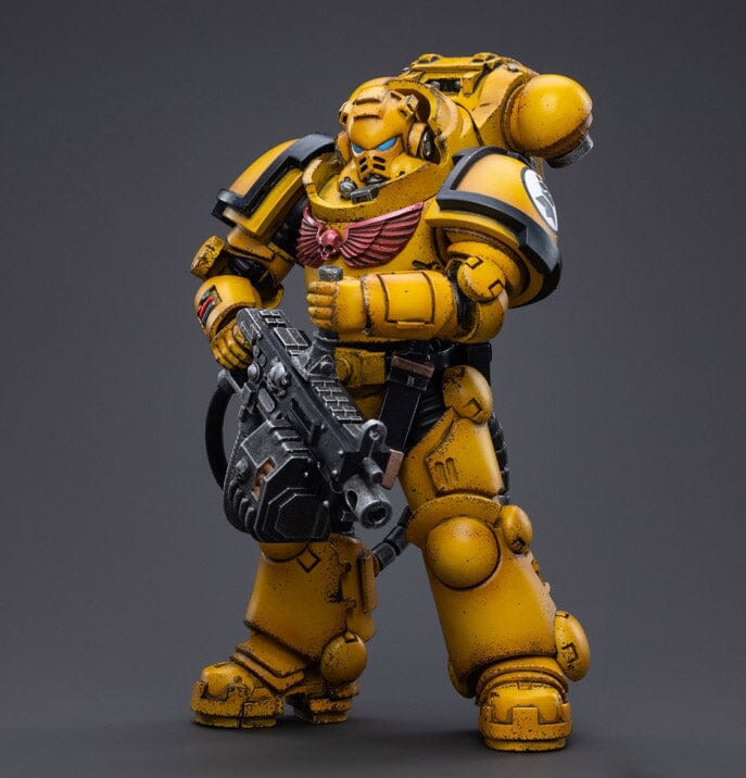 Warhammer 40K Imperial Fists Heavy Intercessors 01 1/18 Scale Figure - Image 4
