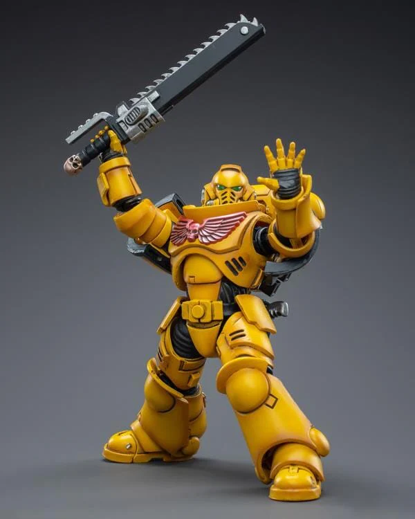 Warhammer 40K Imperial Fists Intercessors 1/18 Scale Figure - Image 3