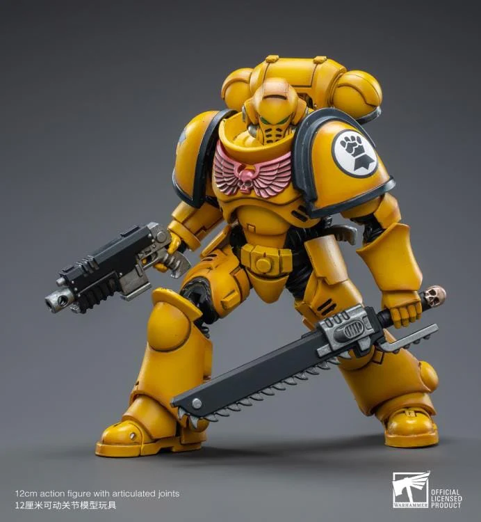 Warhammer 40K Imperial Fists Intercessors 1/18 Scale Figure - Image 4