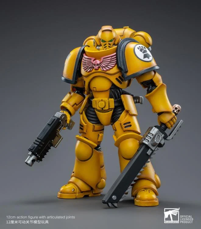 Warhammer 40K Imperial Fists Intercessors 1/18 Scale Figure - Image 6