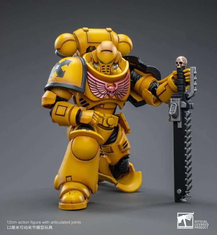 Warhammer 40K Imperial Fists Intercessors 1/18 Scale Figure - Image 7