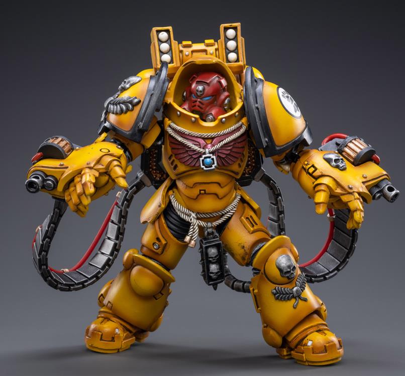 Warhammer 40K Imperial Fists Intercessors Brother Sergeant Lycias 1/18 Scale Figure - Image 3