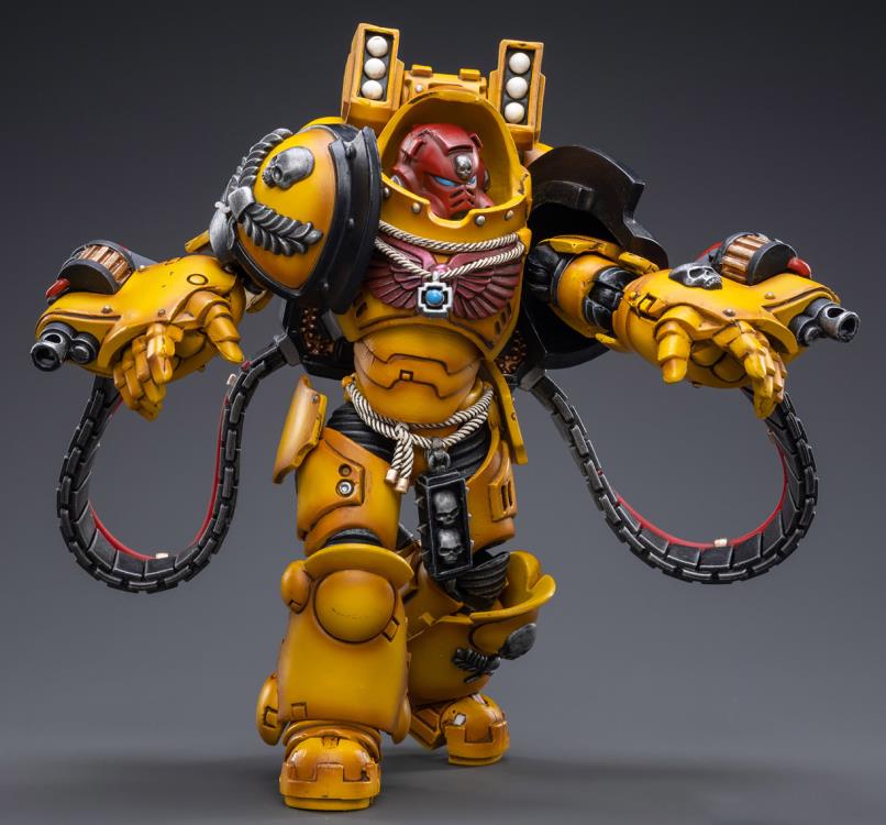 Warhammer 40K Imperial Fists Intercessors Brother Sergeant Lycias 1/18 Scale Figure - Image 4