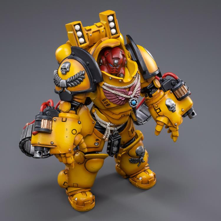 Warhammer 40K Imperial Fists Intercessors Brother Sergeant Lycias 1/18 Scale Figure - Image 6