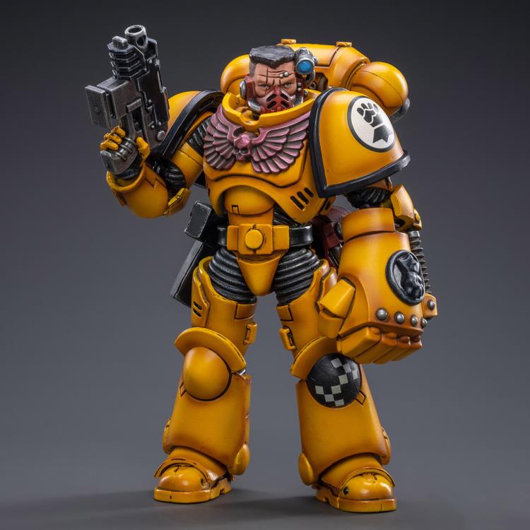 Warhammer 40K Imperial Fists Intercessors Brother Sergeant Sevito 1/18 Scale Figure - Image 4