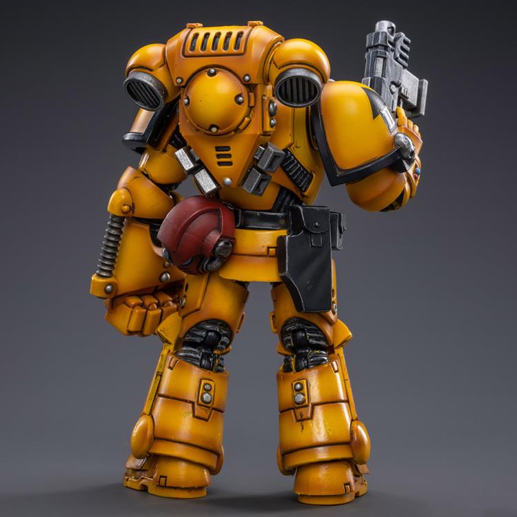 Warhammer 40K Imperial Fists Intercessors Brother Sergeant Sevito 1/18 Scale Figure - Image 5