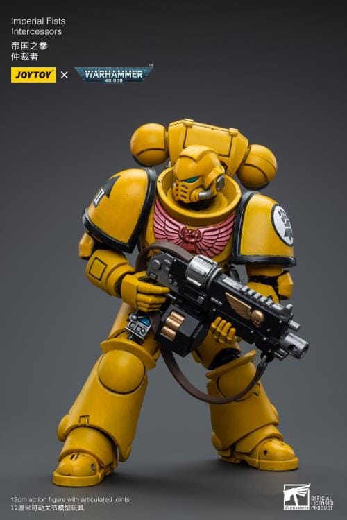 Warhammer 40K Imperial Fists Intercessors (Ver. 2) 1/18 Scale Figure - Image 5