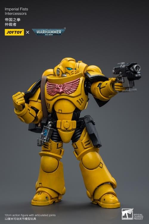 Warhammer 40K Imperial Fists Intercessors (Ver. 2) 1/18 Scale Figure - Image 7