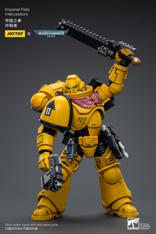 Warhammer 40K Imperial Fists Intercessors (Ver. 2) 1/18 Scale Figure - Image 8