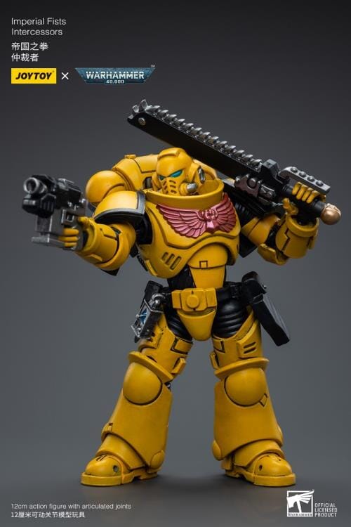 Warhammer 40K Imperial Fists Intercessors (Ver. 2) 1/18 Scale Figure - Image 9