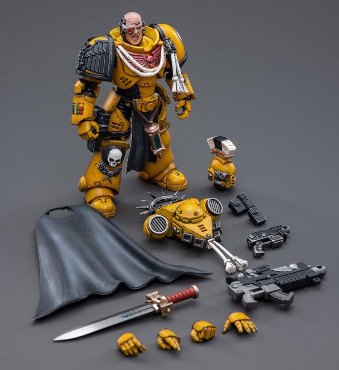 Warhammer 40K Imperial Fists Primaris Captain 1/18 Scale Figure - Image 9