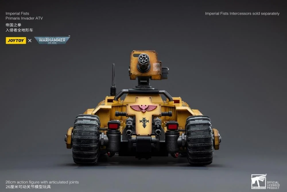 Warhammer 40k Imperial Fists Primaris Invader ATV 1/18 Scale Vehicle - Image 8