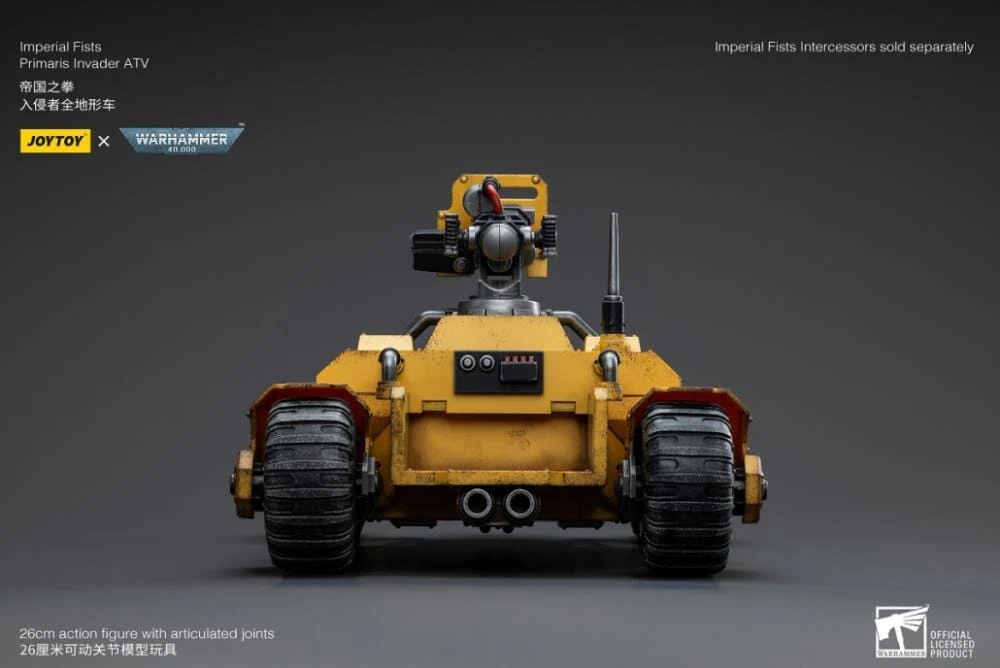Warhammer 40k Imperial Fists Primaris Invader ATV 1/18 Scale Vehicle - Image 9