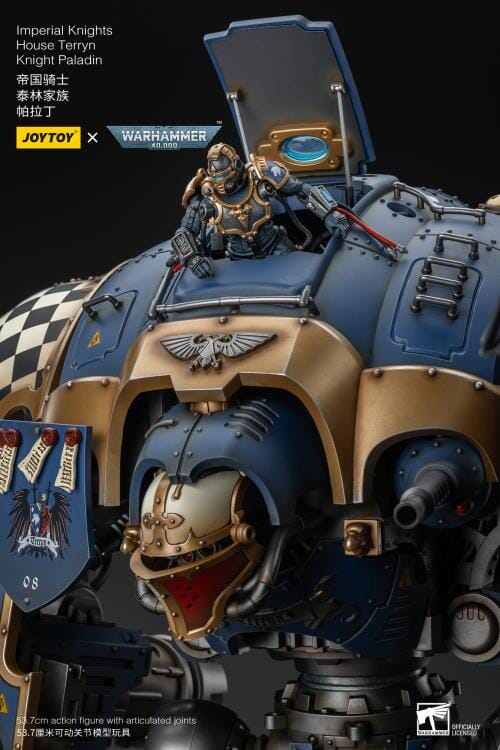 Warhammer 40K Imperial Knights House Terryn Knight Paladin 1/18 Scale Action Figure - Image 12