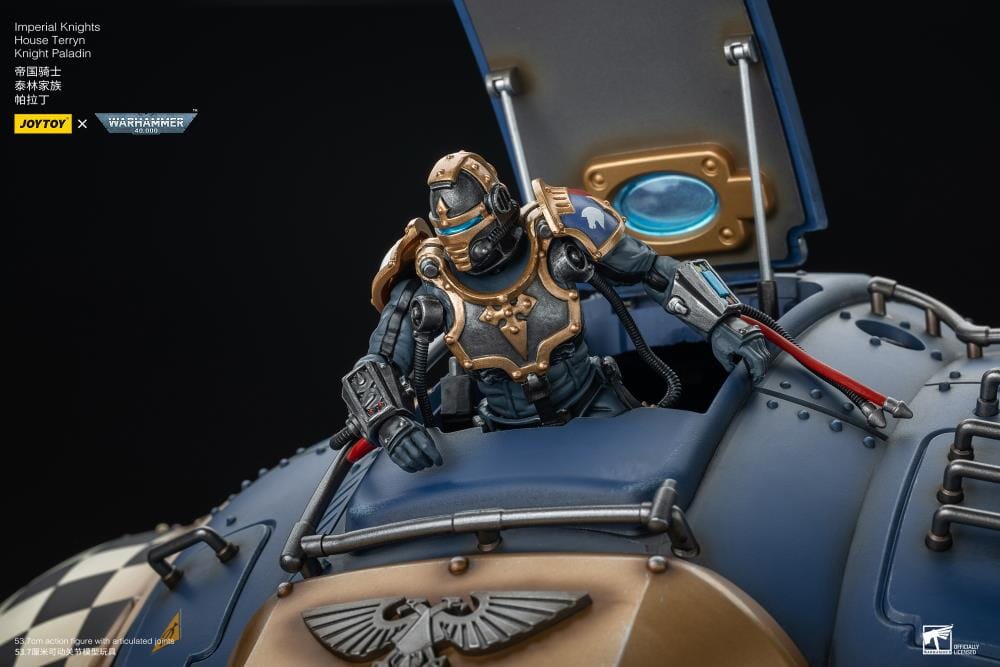 Warhammer 40K Imperial Knights House Terryn Knight Paladin 1/18 Scale Action Figure - Image 13