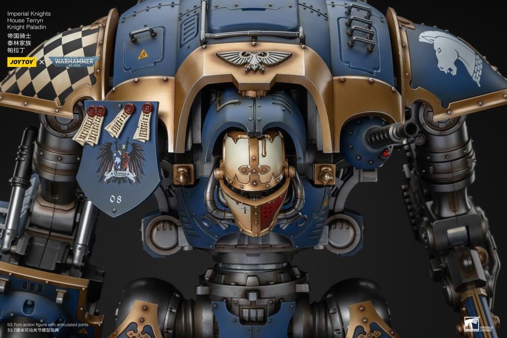 Warhammer 40K Imperial Knights House Terryn Knight Paladin 1/18 Scale Action Figure - Image 16