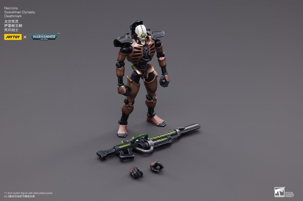 Warhammer 40K Necrons Szarekhan Dynasty Deathmark 1/18 Scale Figure Set - Image 7