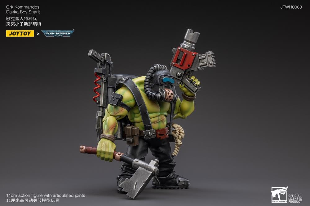 Warhammer 40K Ork Kommandos Dakka Boy Snarit 1/18 Scale Figure - Image 2