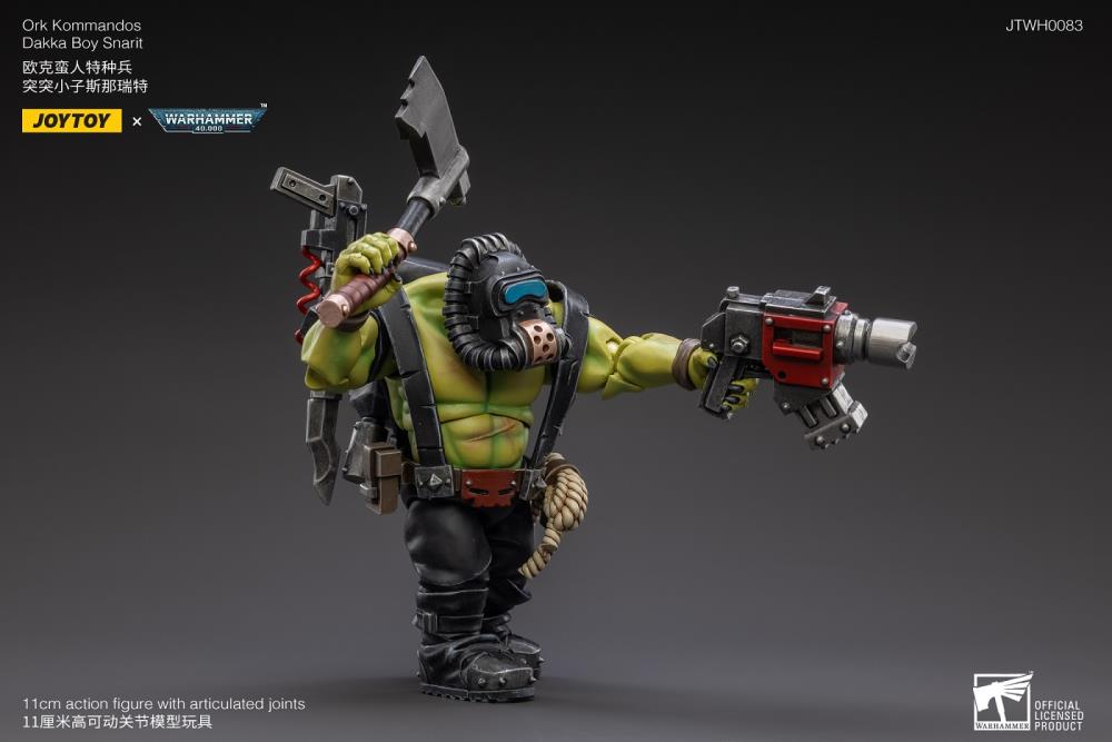 Warhammer 40K Ork Kommandos Dakka Boy Snarit 1/18 Scale Figure - Image 4