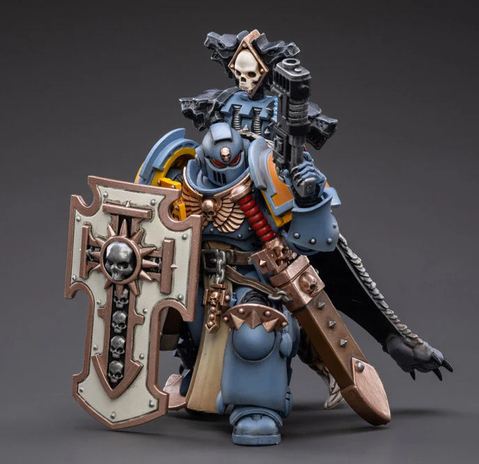Warhammer 40K Primaris Space Marines Space Wolve Bladeguard Veteran 1/18 Scale Figure (Reissue) - Image 4