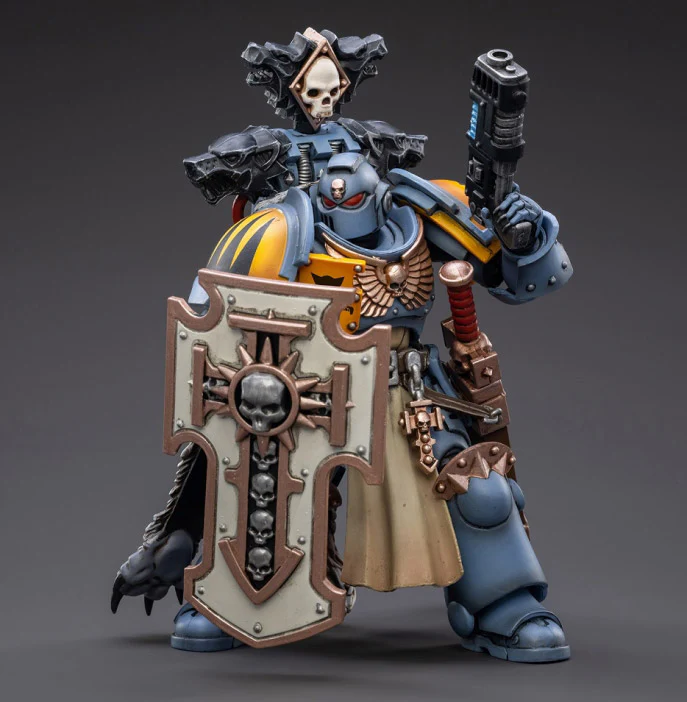 Warhammer 40K Primaris Space Marines Space Wolve Bladeguard Veteran 1/18 Scale Figure (Reissue) - Image 6