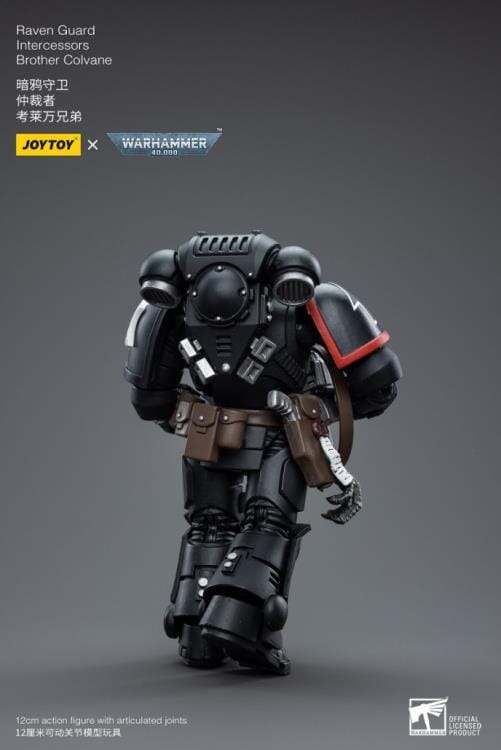 Warhammer 40K Raven Guard Intercessors Brother Colvane 1/18 Scale Figure - Image 8