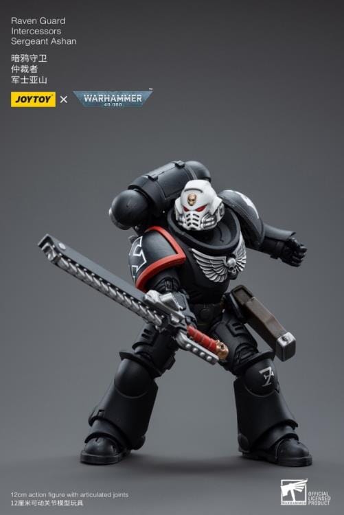 Warhammer 40K Raven Guard Intercessors Sergeant Ashan 1/18 Scale Figure - Image 7