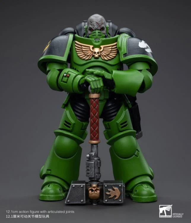 Warhammer 40K Salamanders Assault Intercessors Sergeant Krajax 1/18 Scale Figure - Image 2