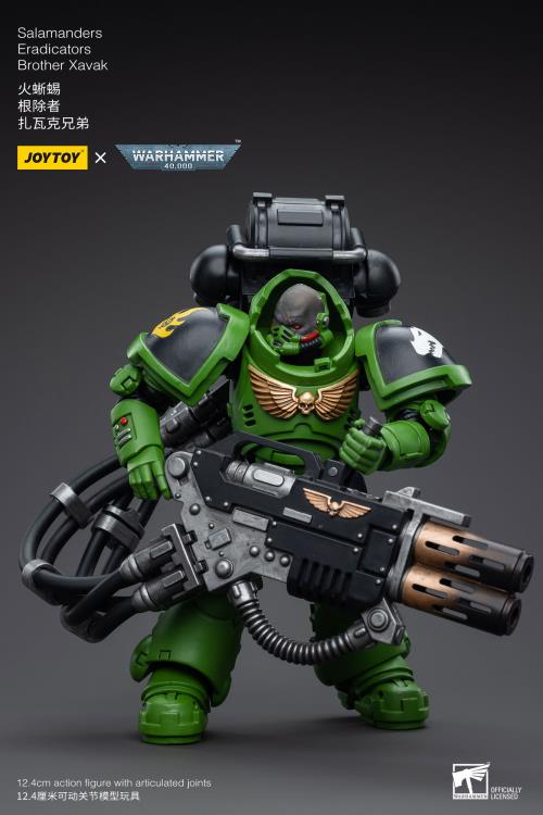 Warhammer 40K Salamanders Eradicators Brother Xavak 1/18 Scale Action Figure - Image 4