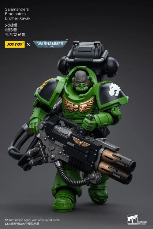 Warhammer 40K Salamanders Eradicators Brother Xavak 1/18 Scale Action Figure - Image 5