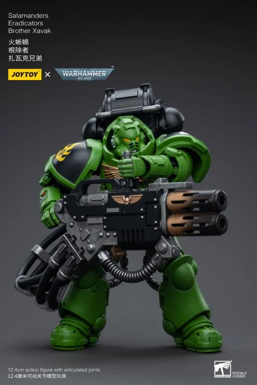 Warhammer 40K Salamanders Eradicators Brother Xavak 1/18 Scale Action Figure - Image 8