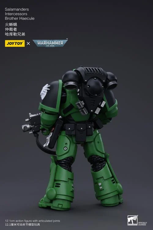 Warhammer 40k Salamanders Intercessors Brother Haecule 1/18 Scale Action Figure - Image 4