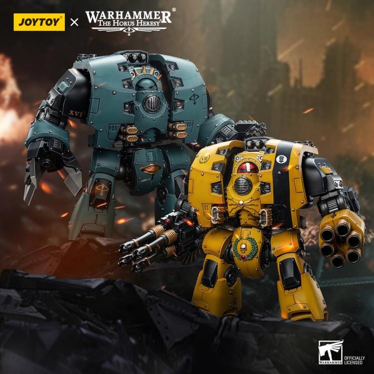 Warhammer 40K Sons of Horus Leviathan Dreadnought with Siege Drills 1/18 Scale Action Figure - Image 21